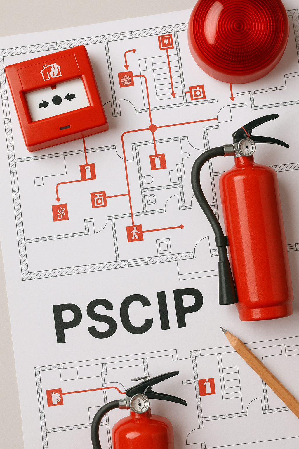 Projeto de prevenção contra incêndio